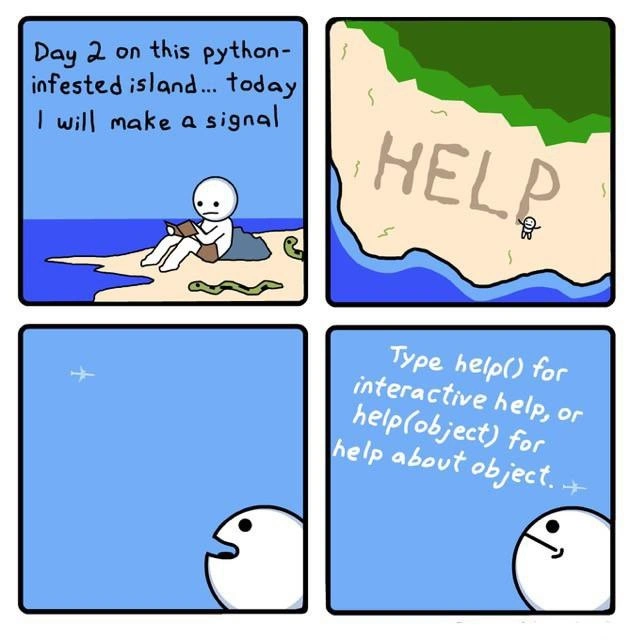 A Programmer's Cry for Help on a Python-Infested Island