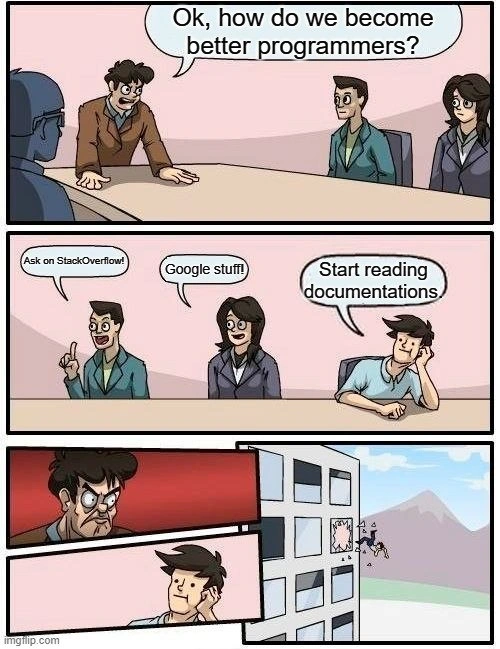 The Unpopular Suggestion of Reading Documentation