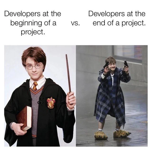 From Magic Wands to Dual Pistols: The Developer Project Lifecycle