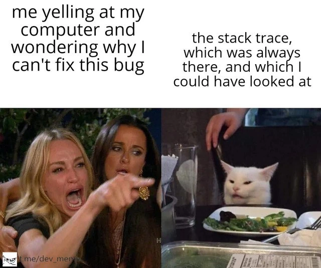 The Debugging Staredown: Me vs. The Stack Trace