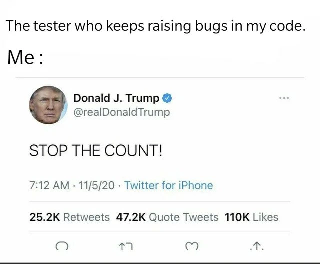When the QA tester is too good at their job
