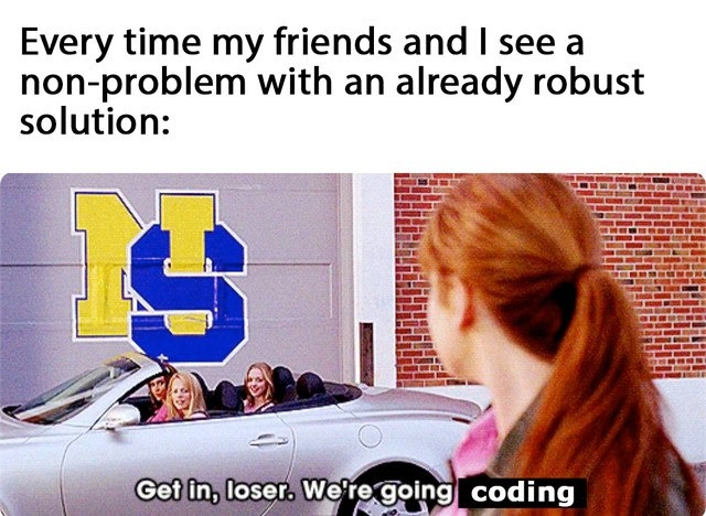 Reinventing the Wheel, Mean Girls Style
