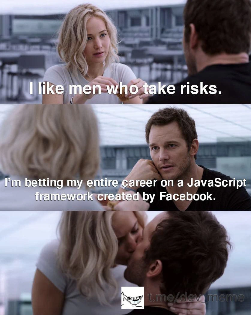 The Ultimate Risk: Betting Your Career on Facebook's JavaScript