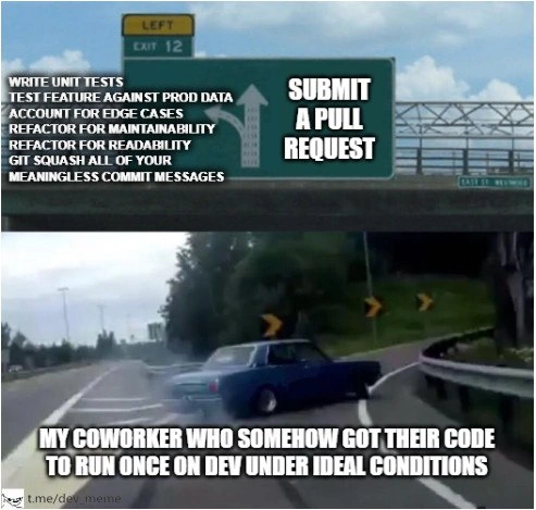 The 'It Works On My Machine' Pull Request