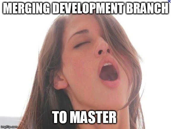 The Sweet Release of Merging to Master