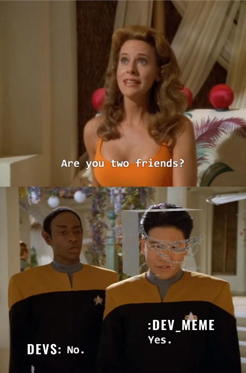 Devs Deny the Meme Friendship