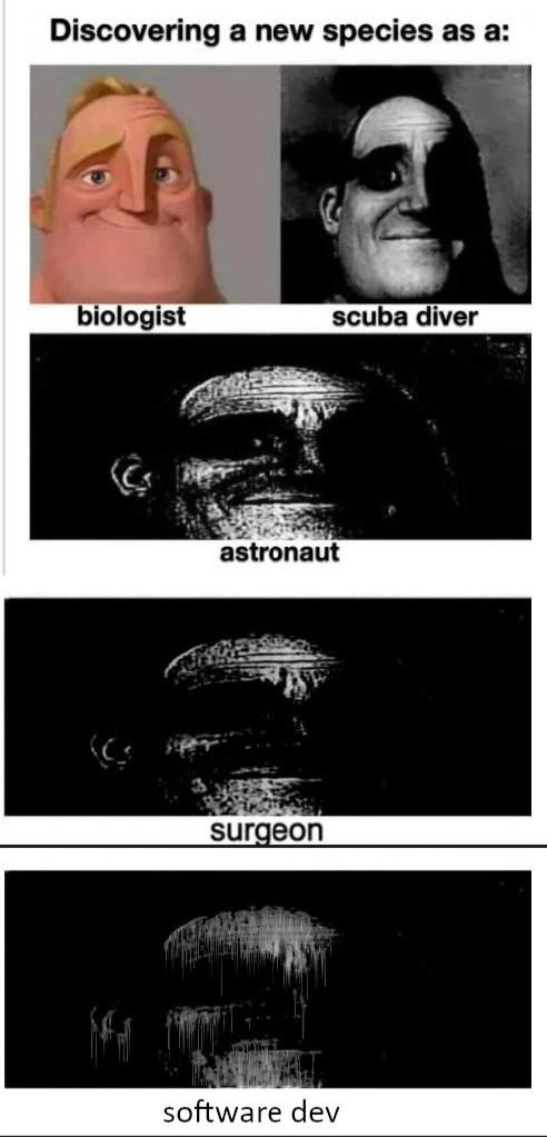 Discovering a New Species: The Software Developer's Existential Horror