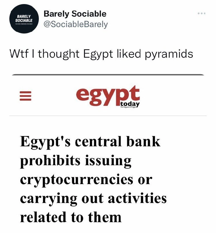 Historical Irony: Egypt Expresses Concerns Over New Pyramid Schemes
