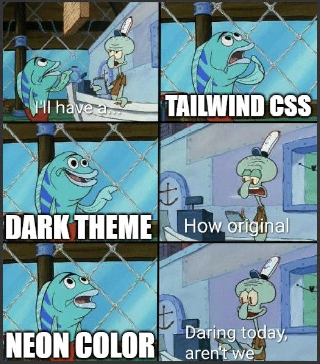 Every New Developer Portfolio: Tailwind CSS, Dark Theme, Neon Colors