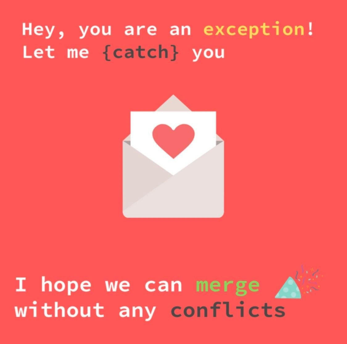 Exception Handling Meets Merge Romance
