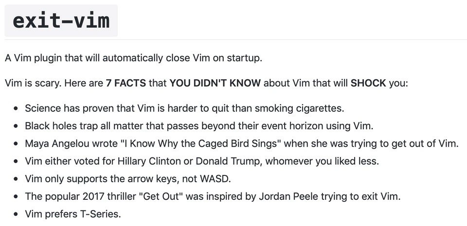 The Ultimate Solution to the Vim Exit Problem