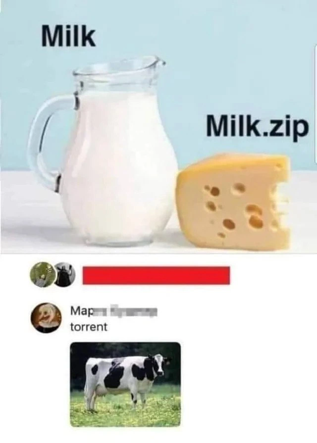 From Milk to Milk.zip to torrent: file-format logic applied to dairy