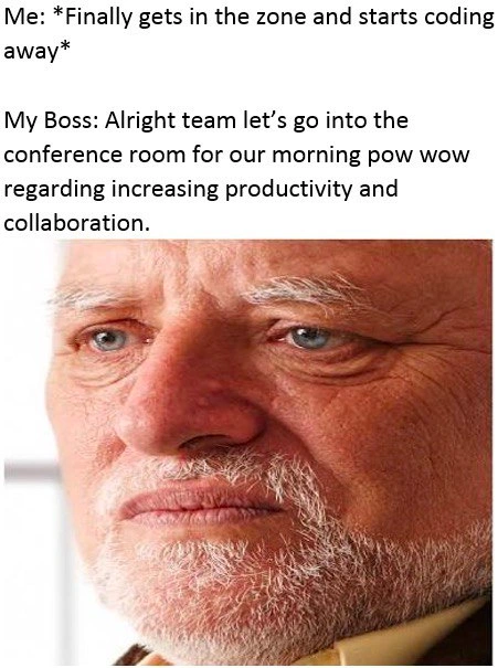 The Agony of a Broken Flow State