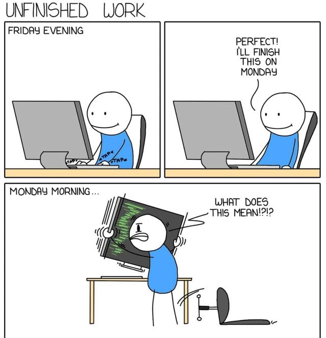 Friday Code Becomes Monday Archaeology