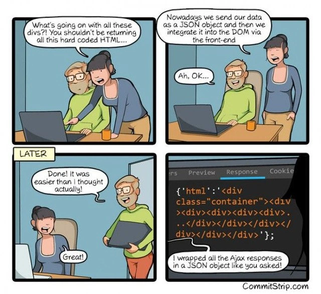 Malicious Compliance: The JSON-Wrapped HTML