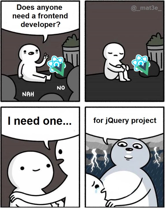 Modern Frontend Dev Finds a Legacy jQuery Project