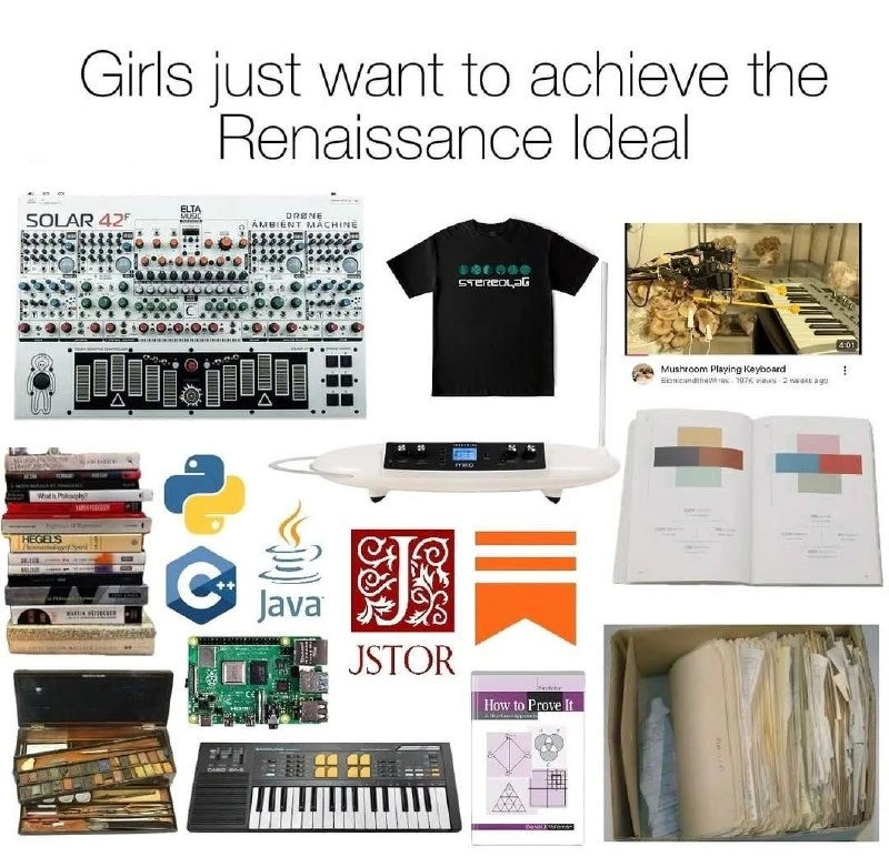 Girls Just Want the Renaissance Ideal Starter Pack