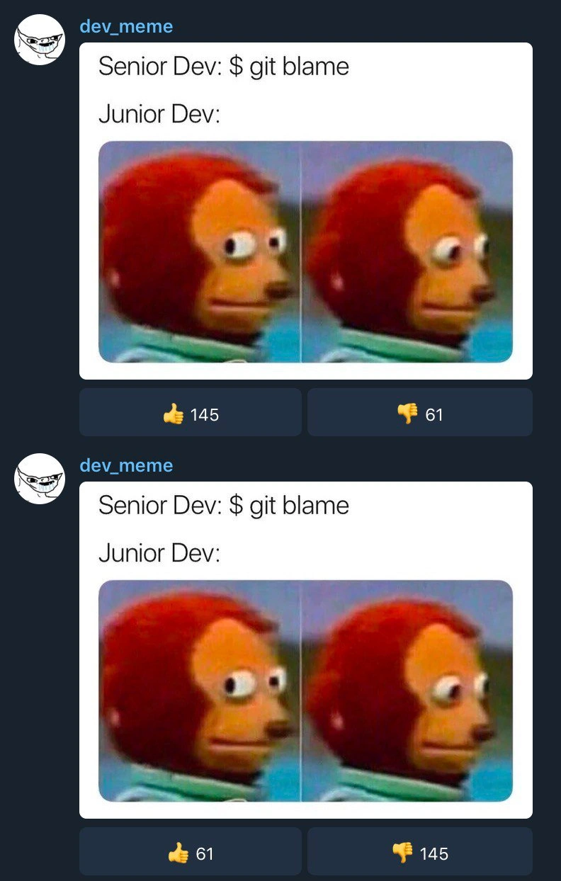 The Junior Dev's 'git blame' PTSD