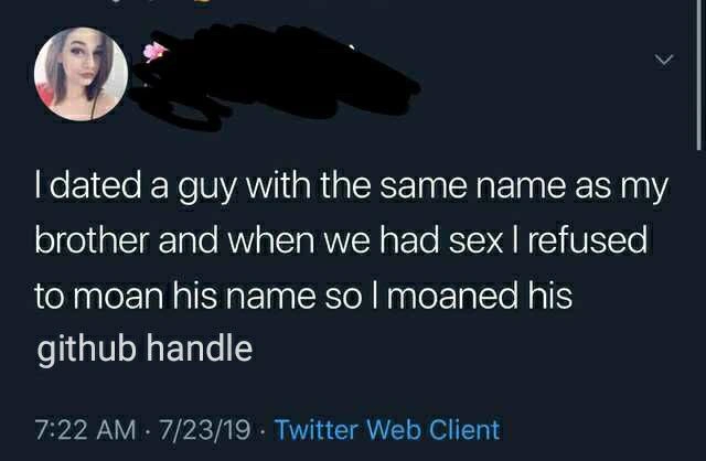 When Your Boyfriend's Name is a Reserved Keyword