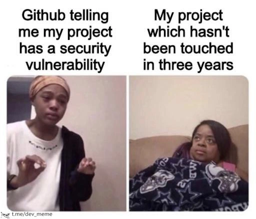 GitHub's Security Alert vs. My Abandoned Project