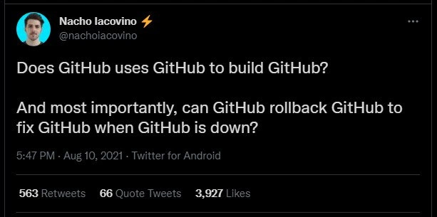 The GitHub Paradox: Who Deploys the Deployer?