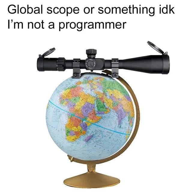 Global Scope, Literally Interpreted