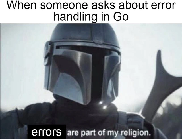 Error Handling in Go: This Is The Way