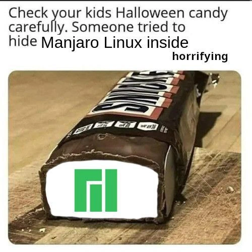 Horrifying Discovery in Halloween Candy: A Linux Distribution