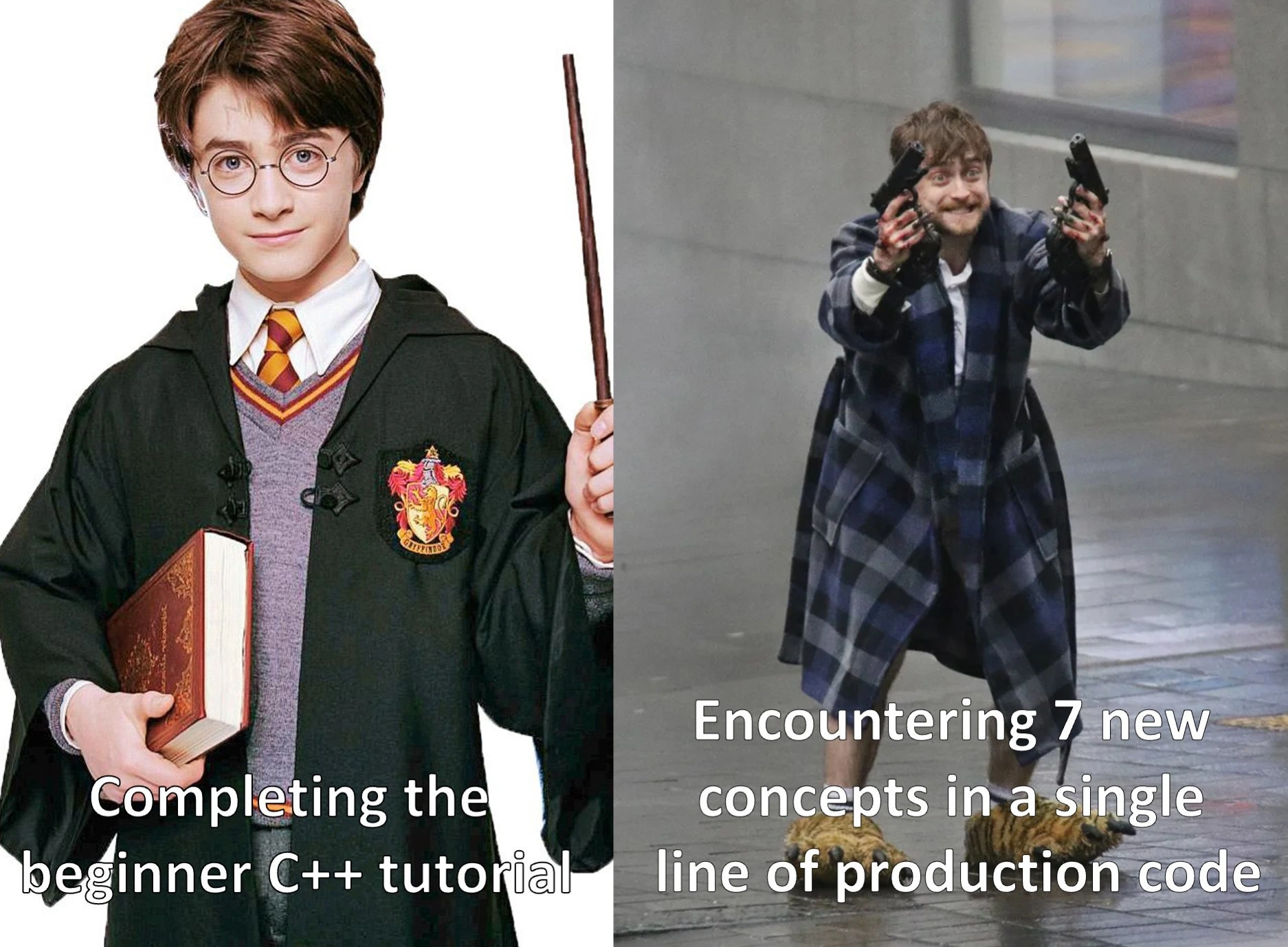 From Hogwarts-level C++ basics to John-Wick-grade template firefights