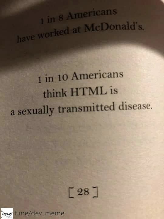 Public Health Alert: The HTML Epidemic