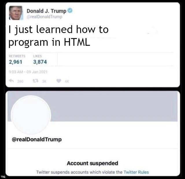 HTML Was The Final Violation