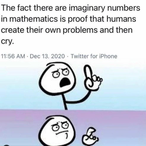 Imaginary Numbers: A Self-Inflicted Problem