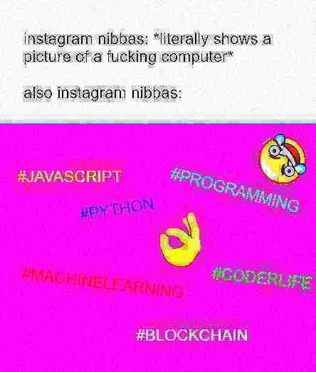 The 'I'm a Coder' Instagram Starter Pack