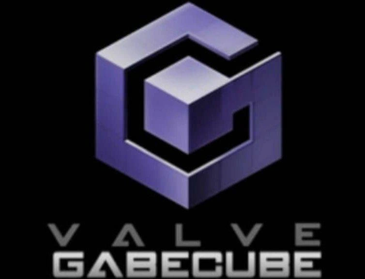 Valve GabeCube Logo Parodies GameCube With Gabe Newell Branding