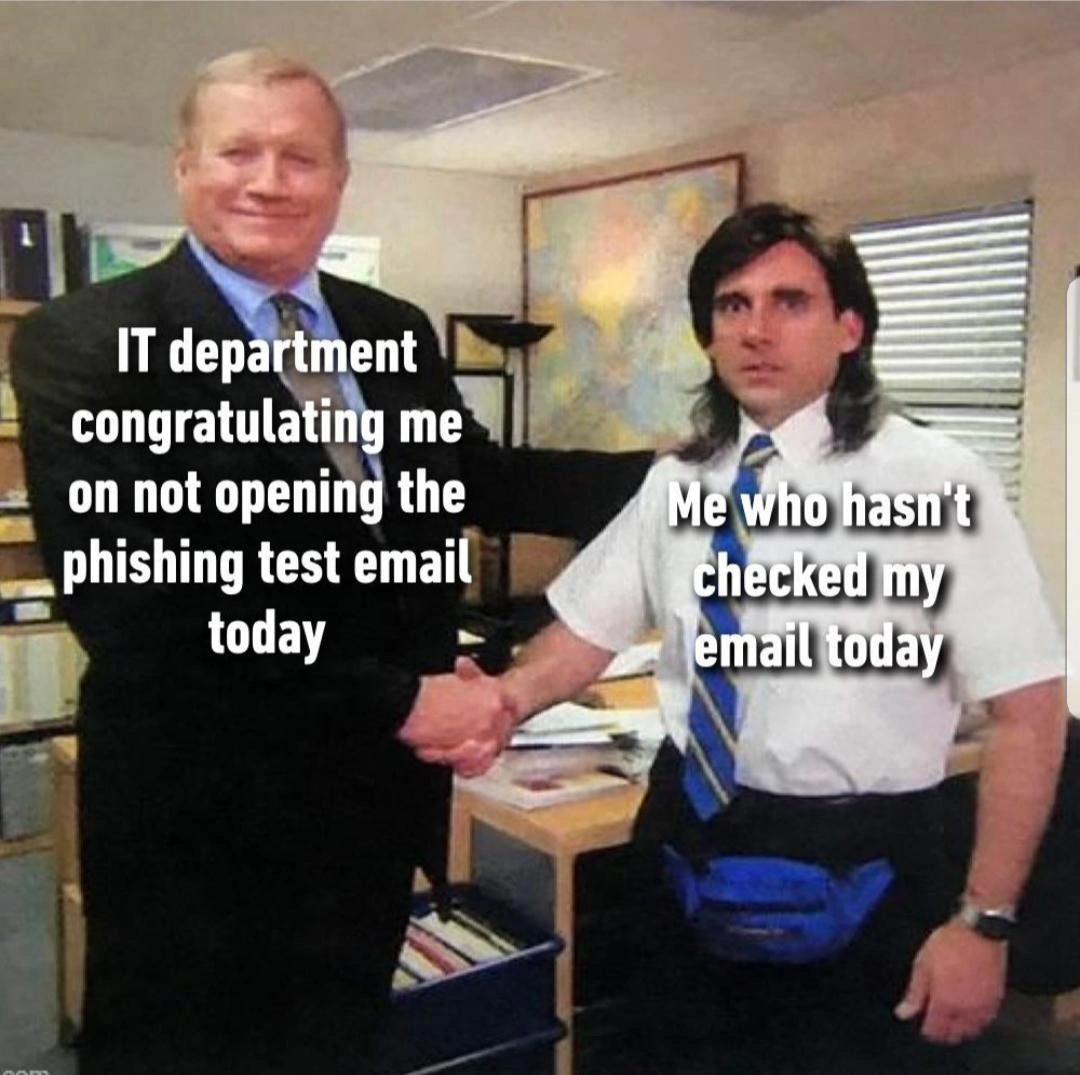 When security awareness points reward total inbox avoidance at work