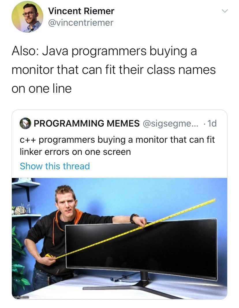 The Programmer's Arms Race for Screen Real Estate