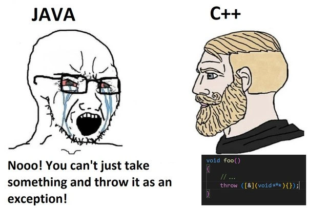 Java Panics at C++ Exceptions