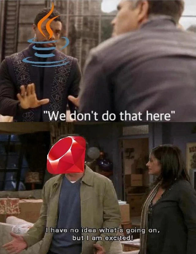 Java's Strict Order vs. Ruby's Enthusiastic Chaos