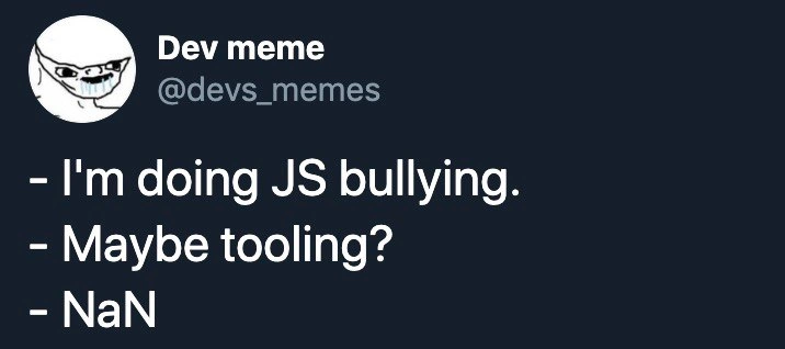 A Classic Case of JavaScript Bullying