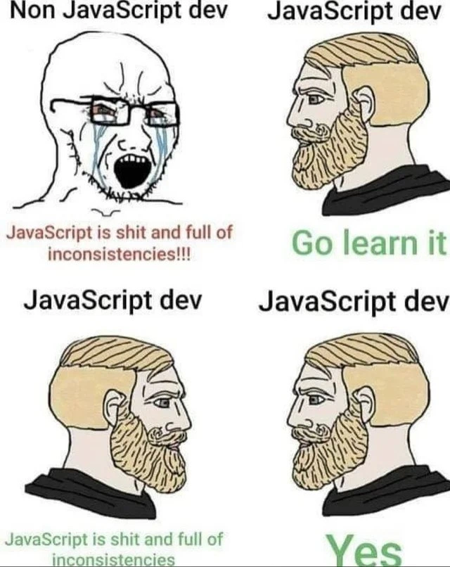 The Duality of a JavaScript Developer