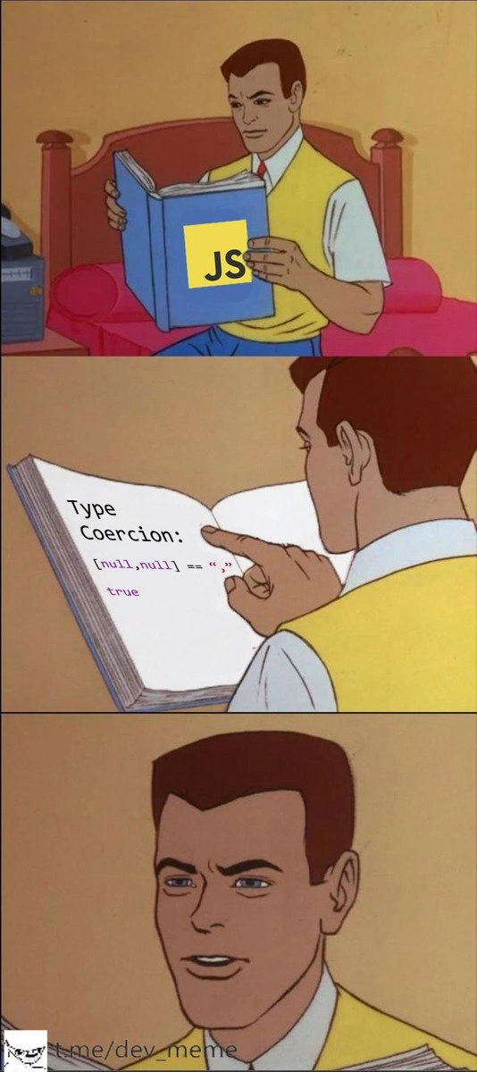 JavaScript Equality Bedtime Horror