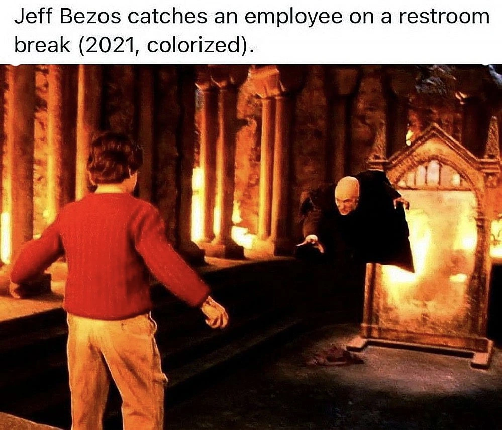 When the boss tracks even your bathroom breaks like uptime metrics