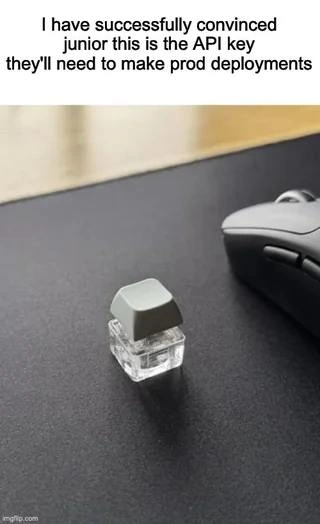 The Physical API Key for Production Deployments