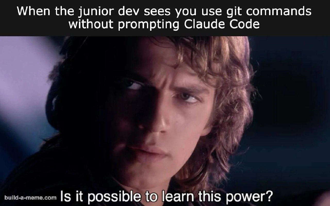 Junior Sees Git Without Prompting Claude Code