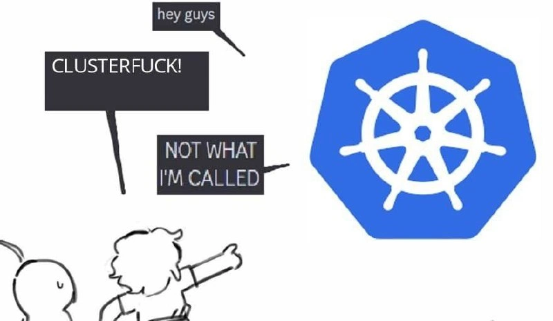 Kubernetes Logo Greeted as 'Clusterfuck!' - 'Not What I'm Called'