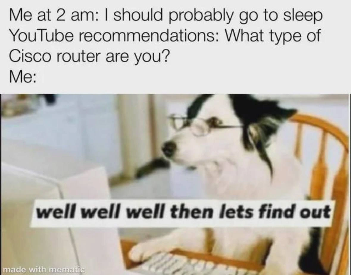 When YouTube turns 2 AM insomnia into a CCNA deep dive