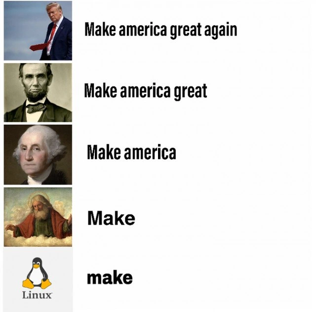 The Ultimate 'Make' Command: From Political Slogans to Compiling Code