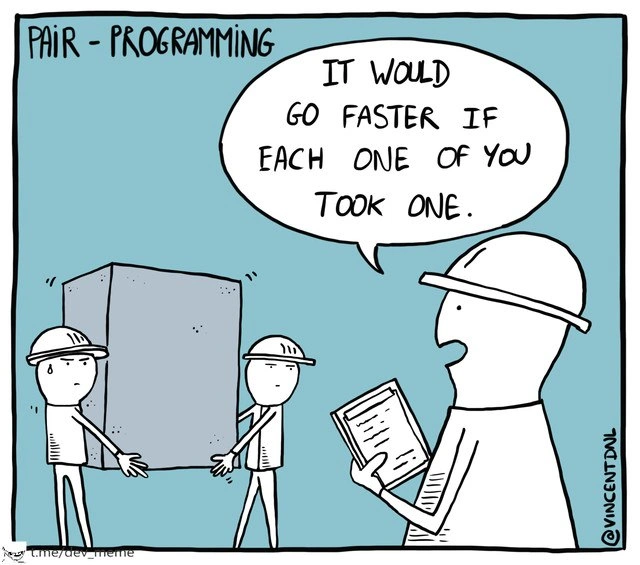 Misunderstanding Pair Programming