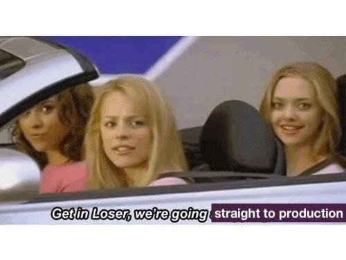 On Wednesdays, We Deploy Straight to Production