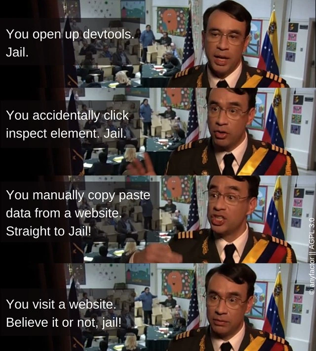 Megacorps Treat Browser DevTools Like Crime